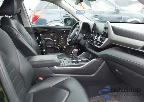 2021 Toyota Highlander Hybrid Xle from USA, damaged, VIN 5TDHBRCH4MS021228